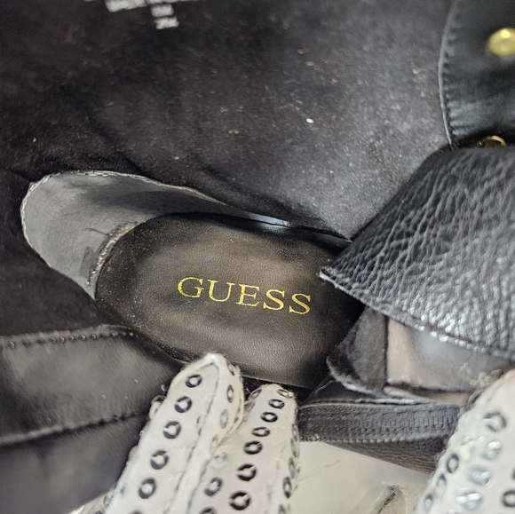 Guess Gweissy Combat Boots SZ 8 - Picture 8 of 8